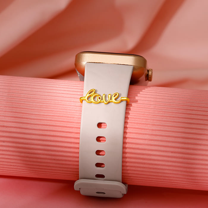 Golden Love Watch Band