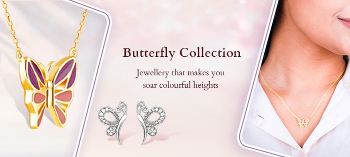 Butterfly jewellery designs store