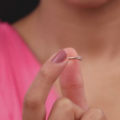 Rose Gold Zircon Shine Squad Ring