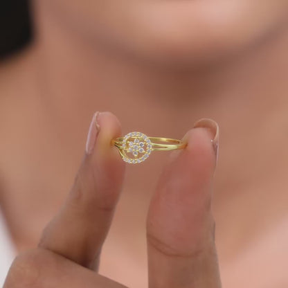 Golden Star is Born Ring