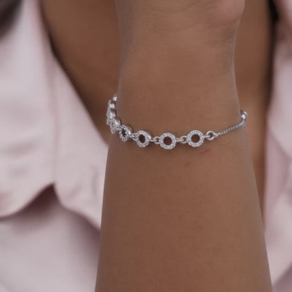 Silver Enchanted Melody Bracelet