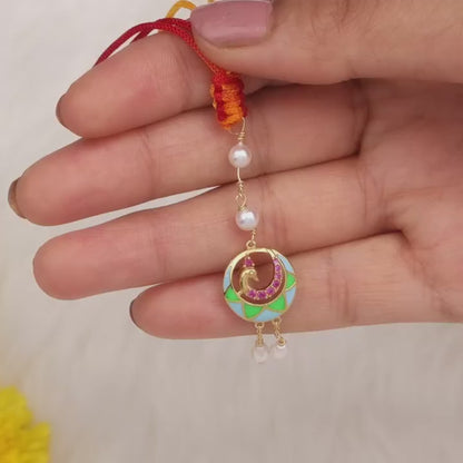 Golden Brighter Life Bhaiya Bhabhi Rakhis