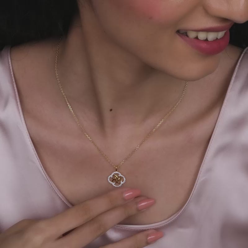 Olivia Burton interlink chain necklace in rose gold | ASOS