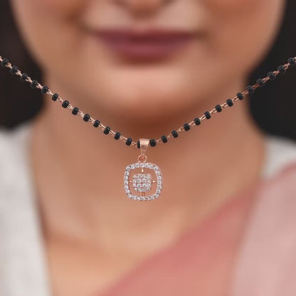 Rose Gold Equal Partners Mangalsutra