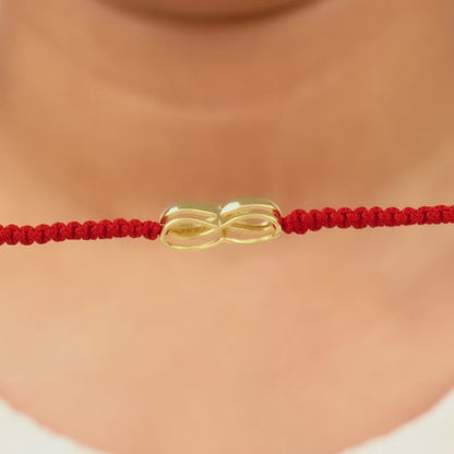 Golden Infinity Rakhi