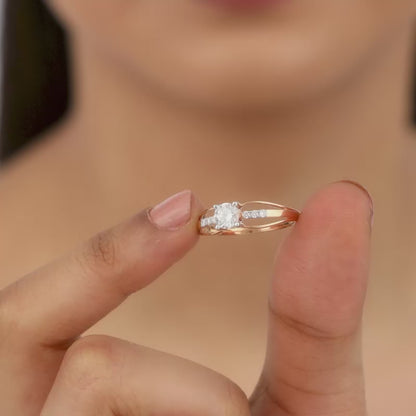 Rose Gold Empyrean Diamond Ring