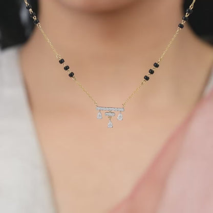 Gold Navili Vadhu Diamond Mangalsutra