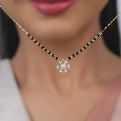 Gold Nidhi Diamond Mangalsutra