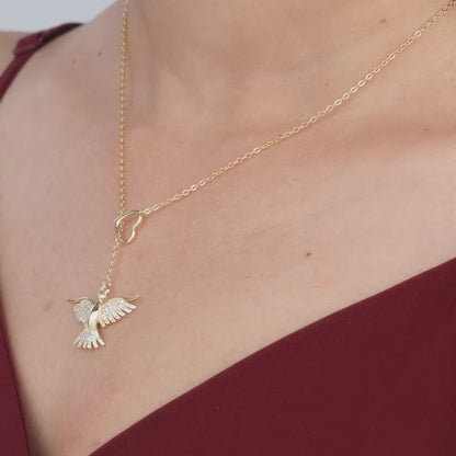 Golden Phoenix Necklace