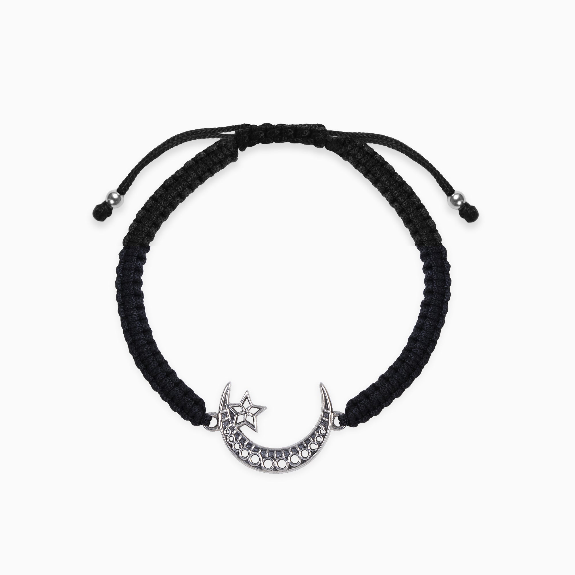 Buy Sun and Moon Bracelet, Sterling Silver Bracelet for Women, Moonstone  Bracelet, Dainty Chain Bracelet, Silver Bead Bracelet Online in India - Etsy