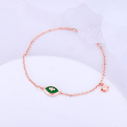 Rose Gold Taj Motif Inspired Bracelet