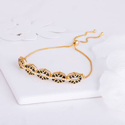 Golden Gilded Glamour Bracelet