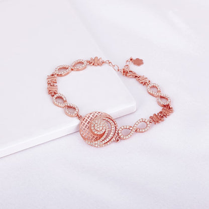 Rose Gold Shell of Love Bracelet