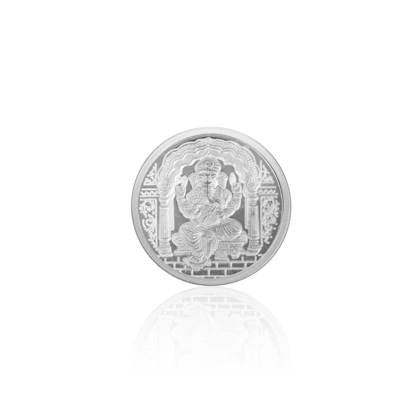 GIVA 999 Silver Coin (Ganapati) - 5g