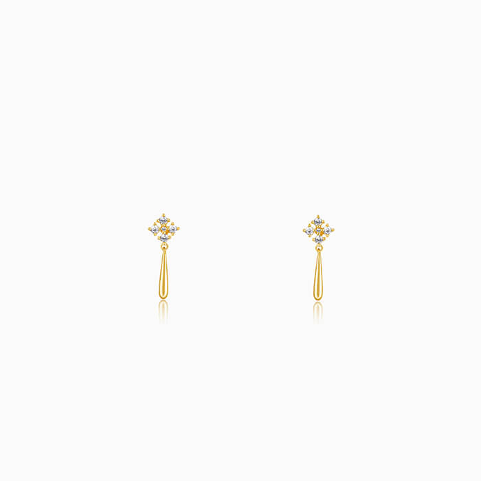 Golden Classy Drop Earrings