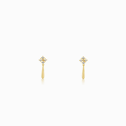 Golden Classy Drop Earrings