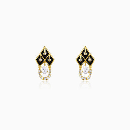 Golden Imperial Dangling Earrings