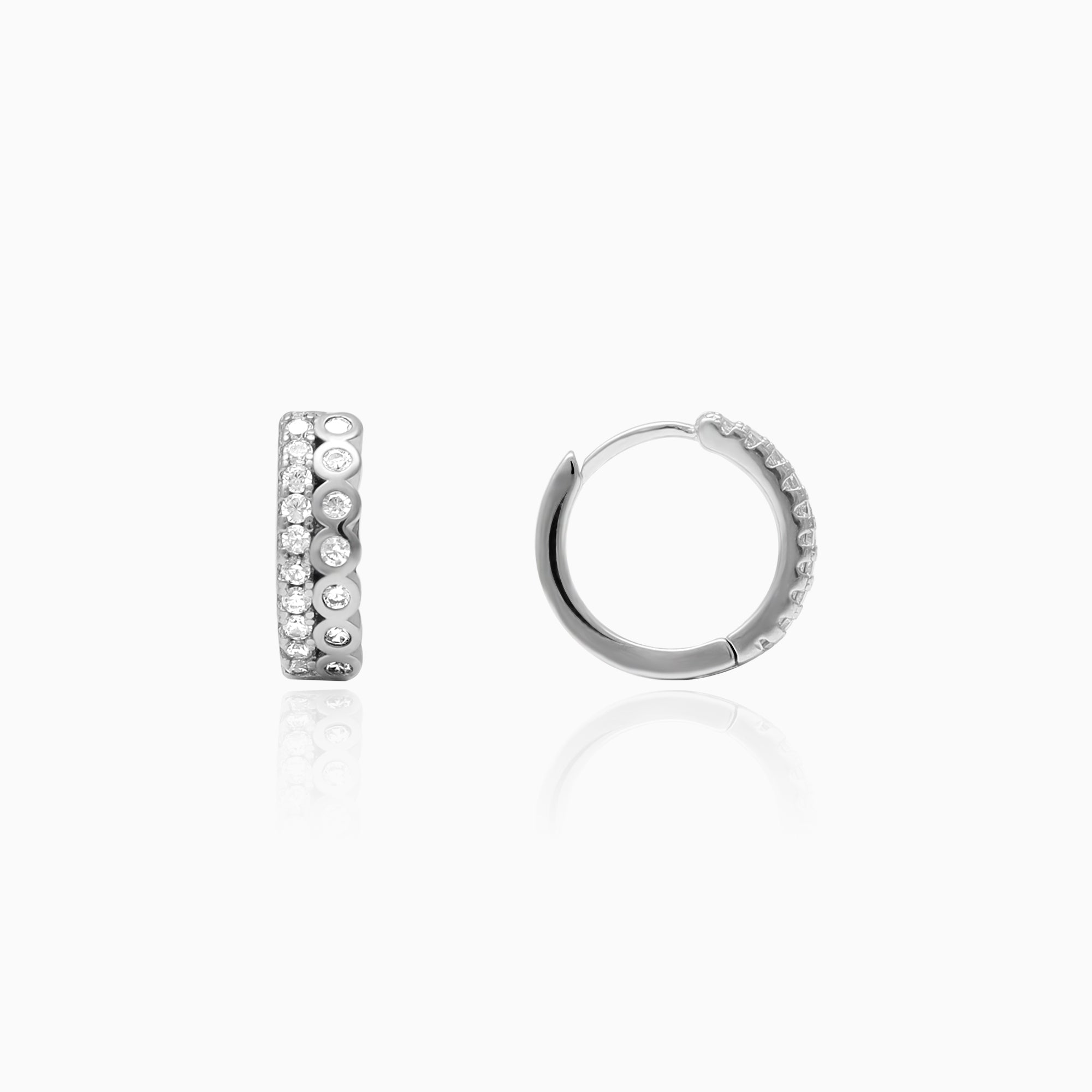 Twisted Hoop Earrings - Paris Silver | Ana Luisa | Online Jewelry Store At  Prices You'll Love