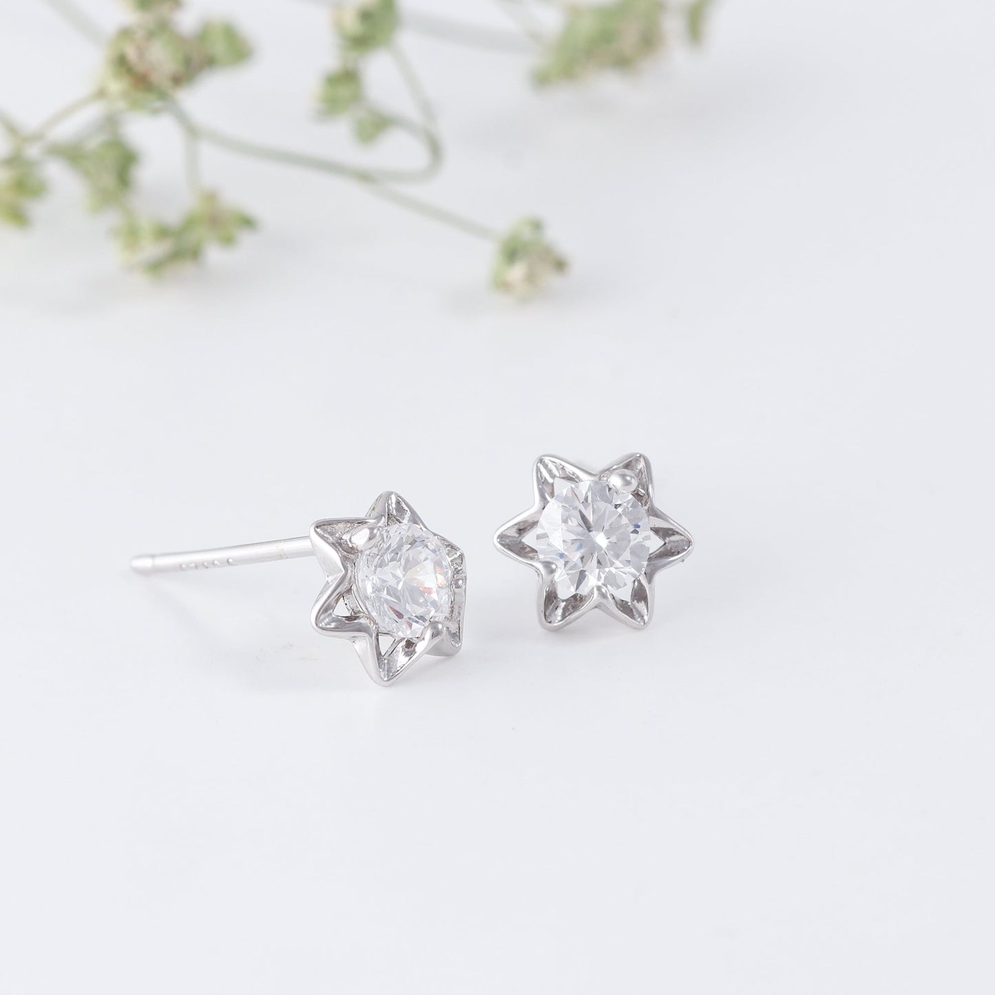 Silver Snowflake Set