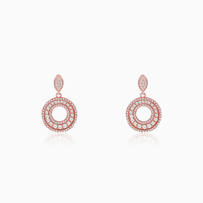 Anushka Sharma Rose Gold Classic Earrings