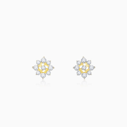 Gold Meadow Magic Diamond Earrings