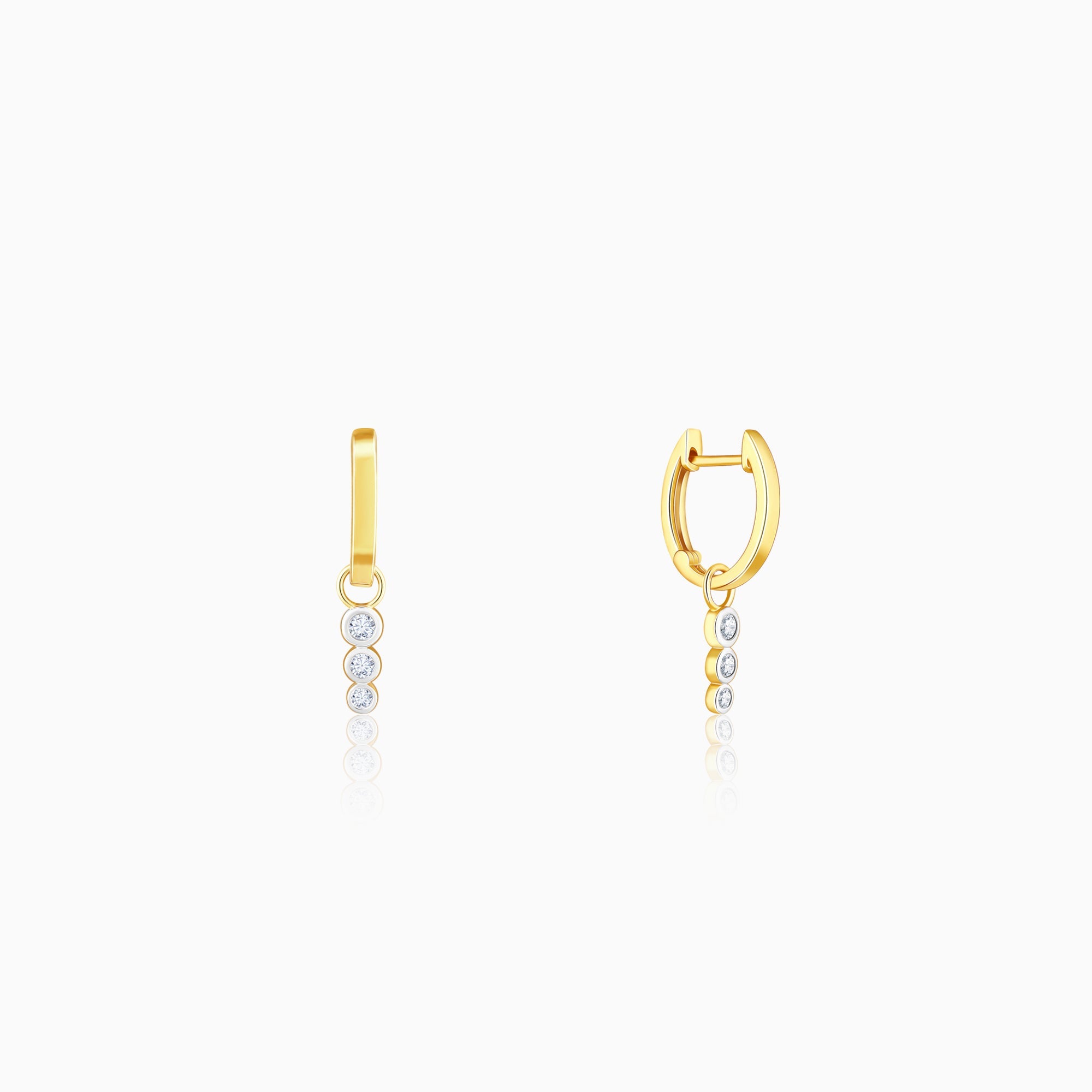 Fancy Drops Diamond Earring | Kasturidiamond.com