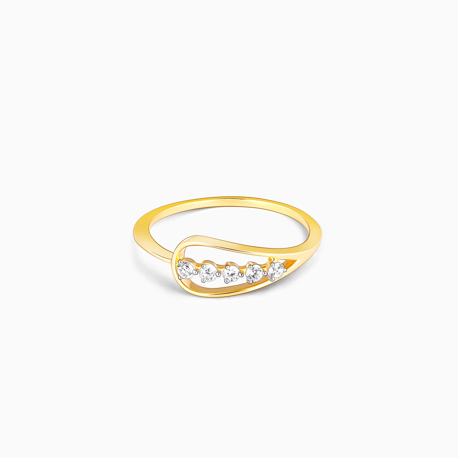 Gold Love for Sparkles Lab Grown Diamond Ring