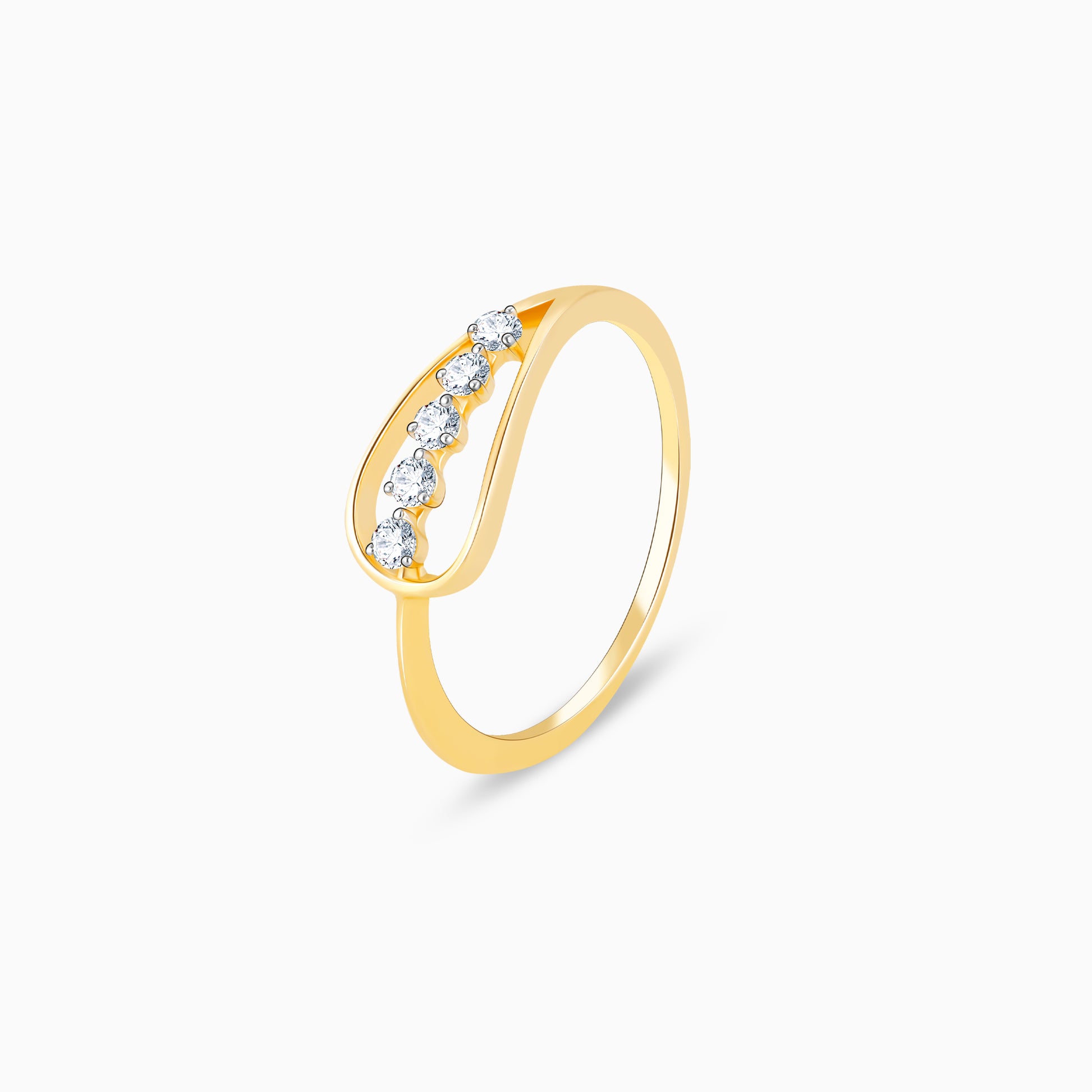 Gold Love for Sparkles Lab Grown Diamond Ring