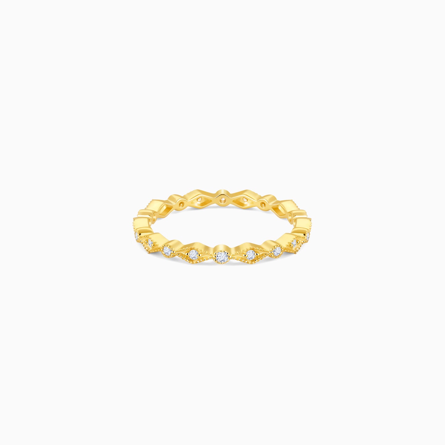 Gold Keep It Simple Diamond Ring