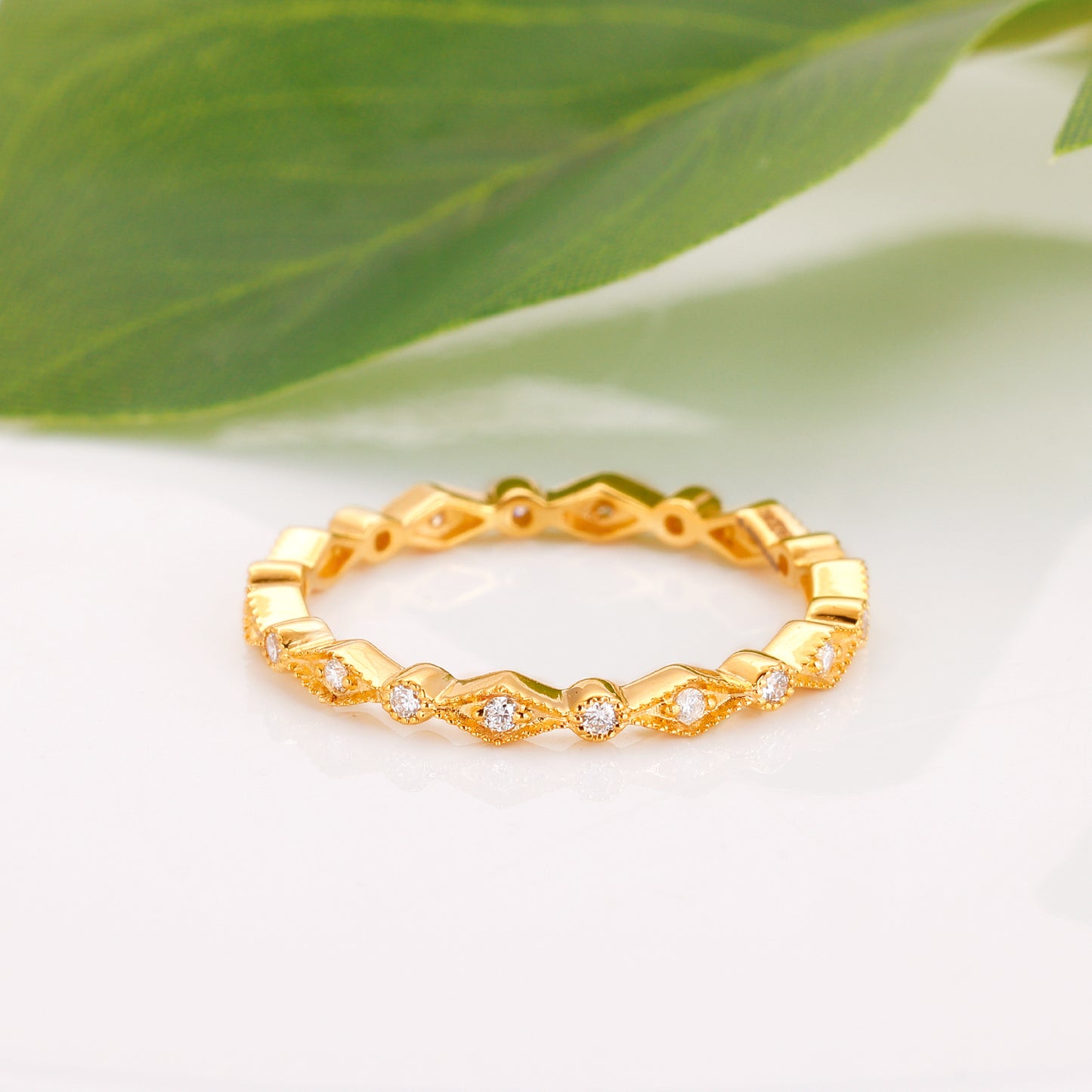 Gold Keep It Simple Diamond Ring