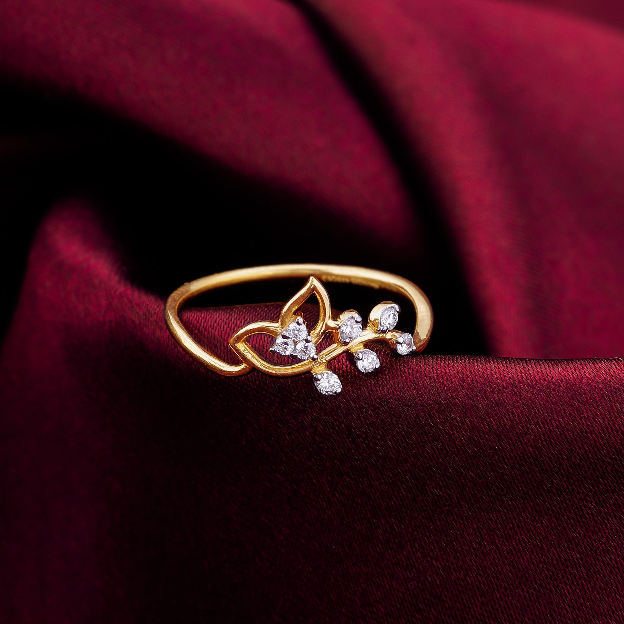 Stylish gold ring design deals