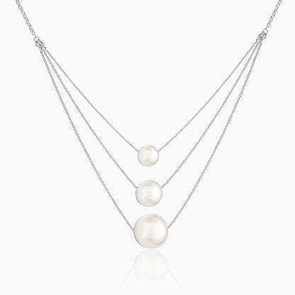 Silver Moontide Pearl Set