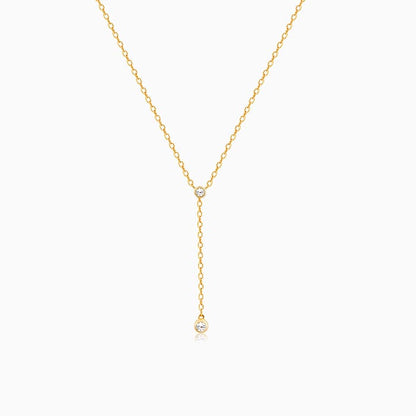 Golden Drop Necklace