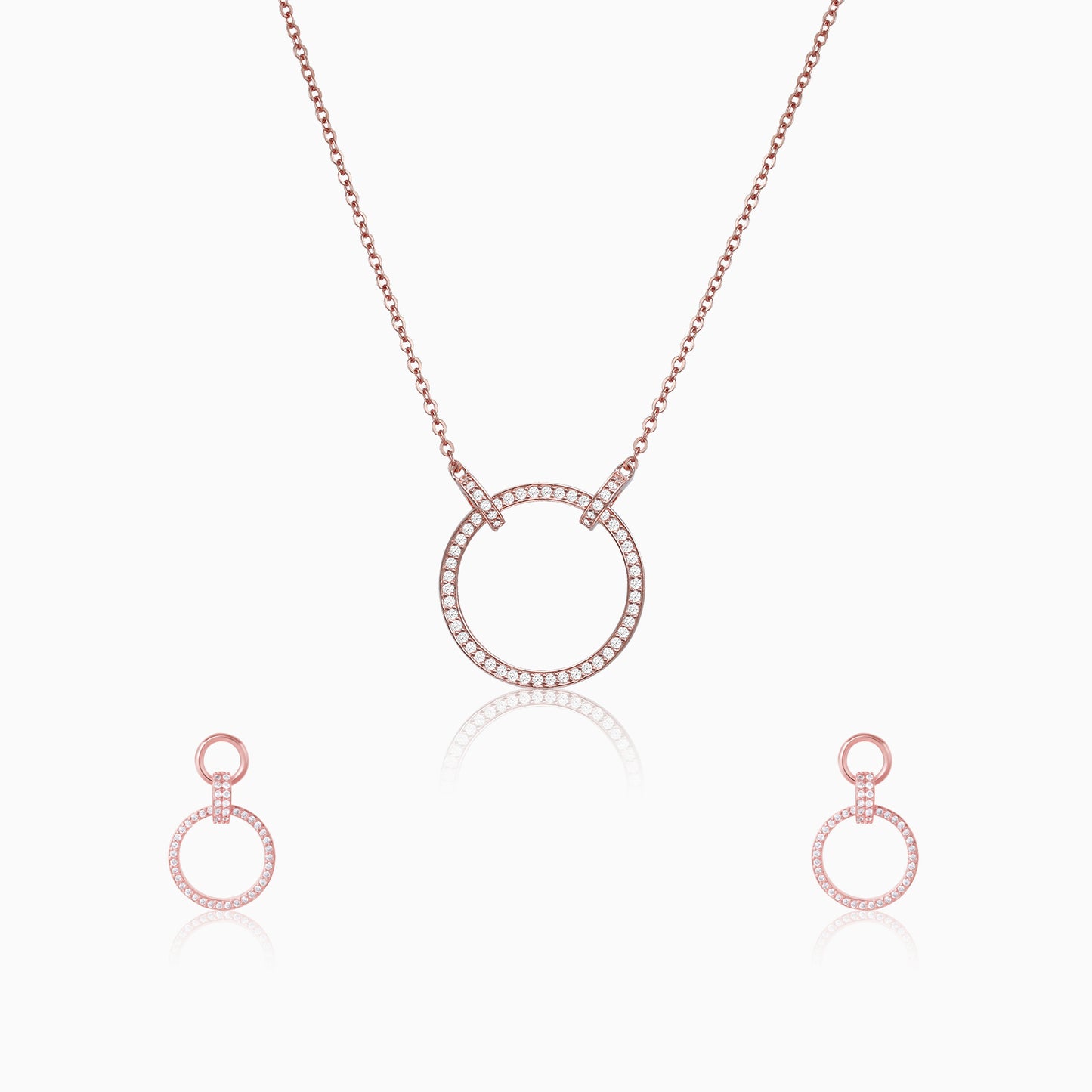 Rose Gold Love Lasts Forever Set