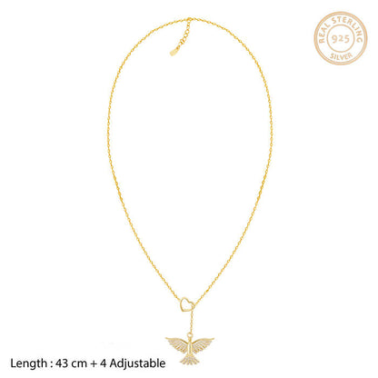 Golden Phoenix Necklace