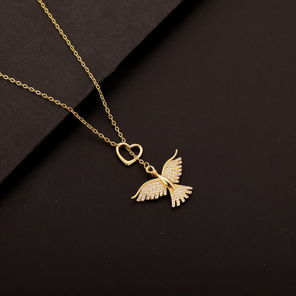 Golden Phoenix Necklace