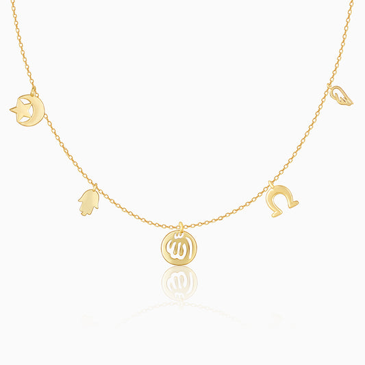 Golden Talisman Necklace