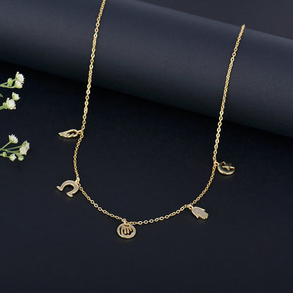 Golden Talisman Necklace