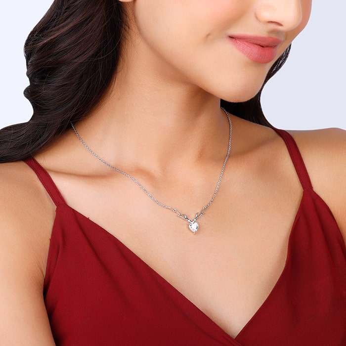 100% Party Wear 92.5g Ladies Silver Necklace Set at Rs 8591/set in  Bargachhia