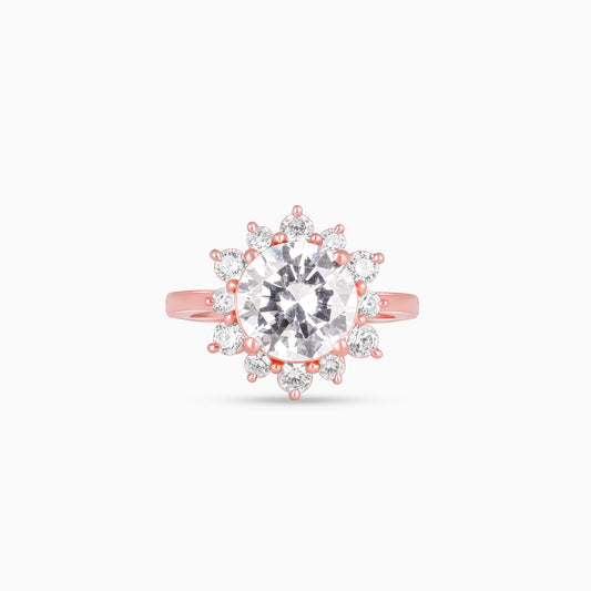 Anushka Sharma Rose Gold Floral Magic Ring