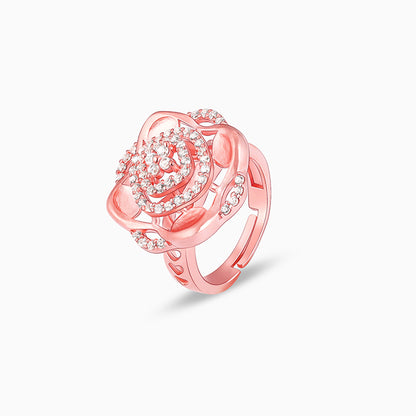 Anushka Sharma Rose Gold Love Spiral Ring