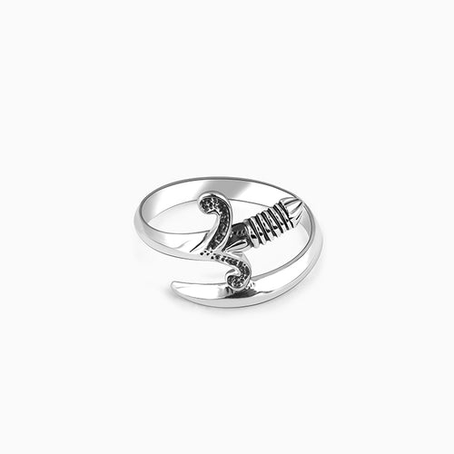 Silver Stallion Men's Ring by GIVA Jewellery