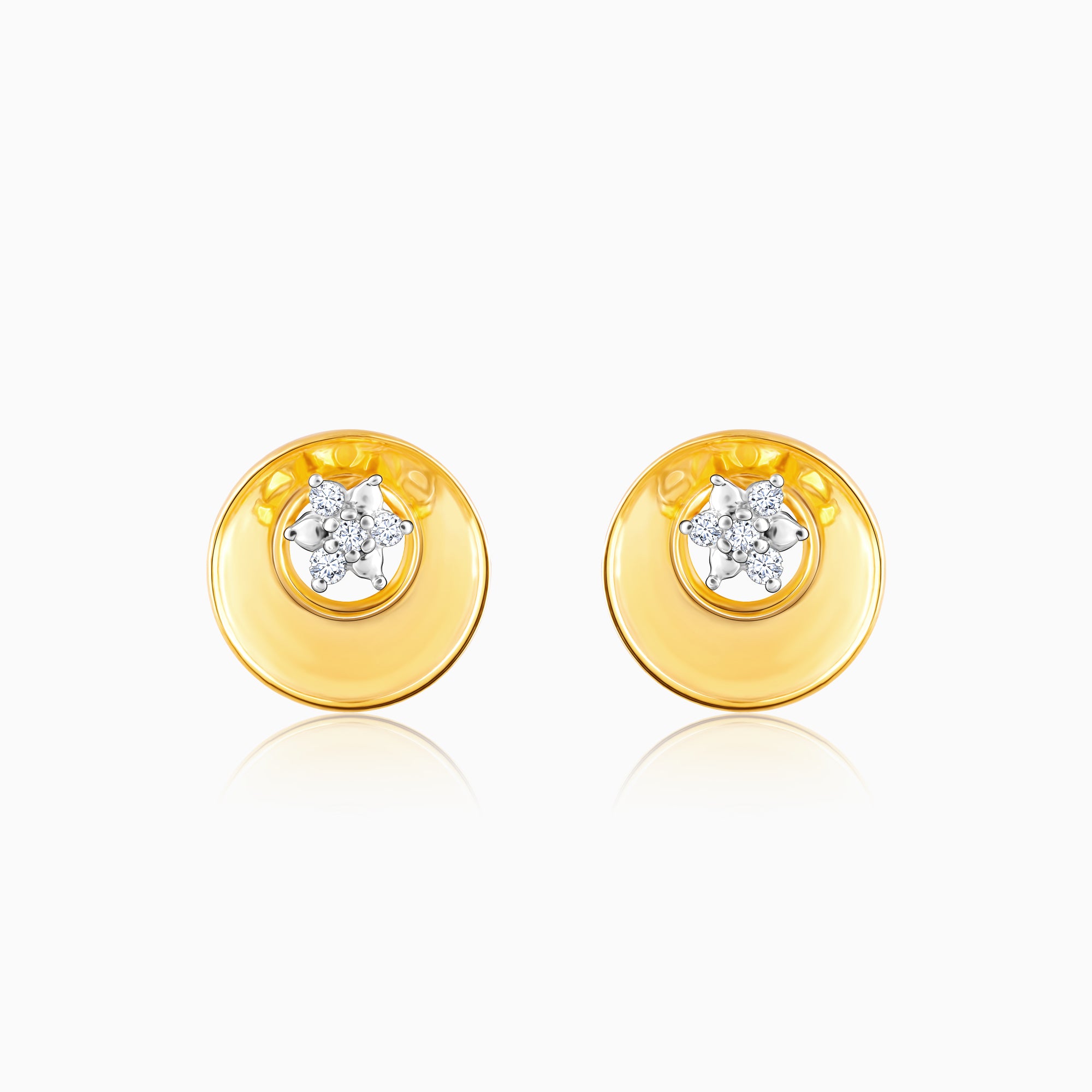 Buy Single Diamond Earring Design Online In India  PERRIAN