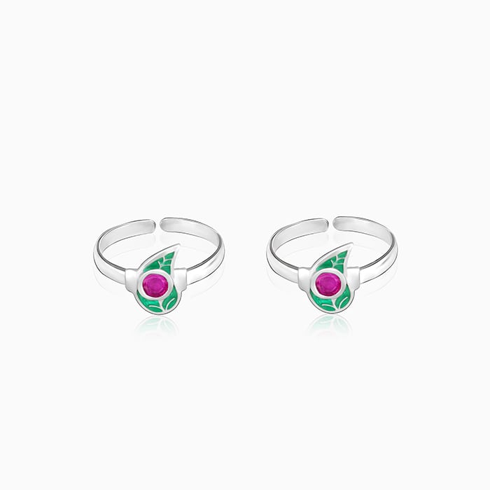 Buy Women's Alloy Toe Ring in Silver | Toe Ring For Women - (ACC6241) —  Karmaplace