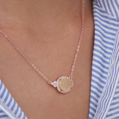 Rose Gold Twilight Necklace